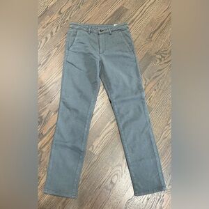 Rag & Bone Fit 2 Slim Gray Chinos in Stretch Cotton Twill - Worn Once!